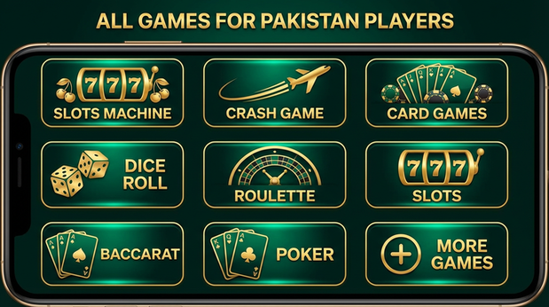 Main screen of Jalwa99 games page for PK players - 4